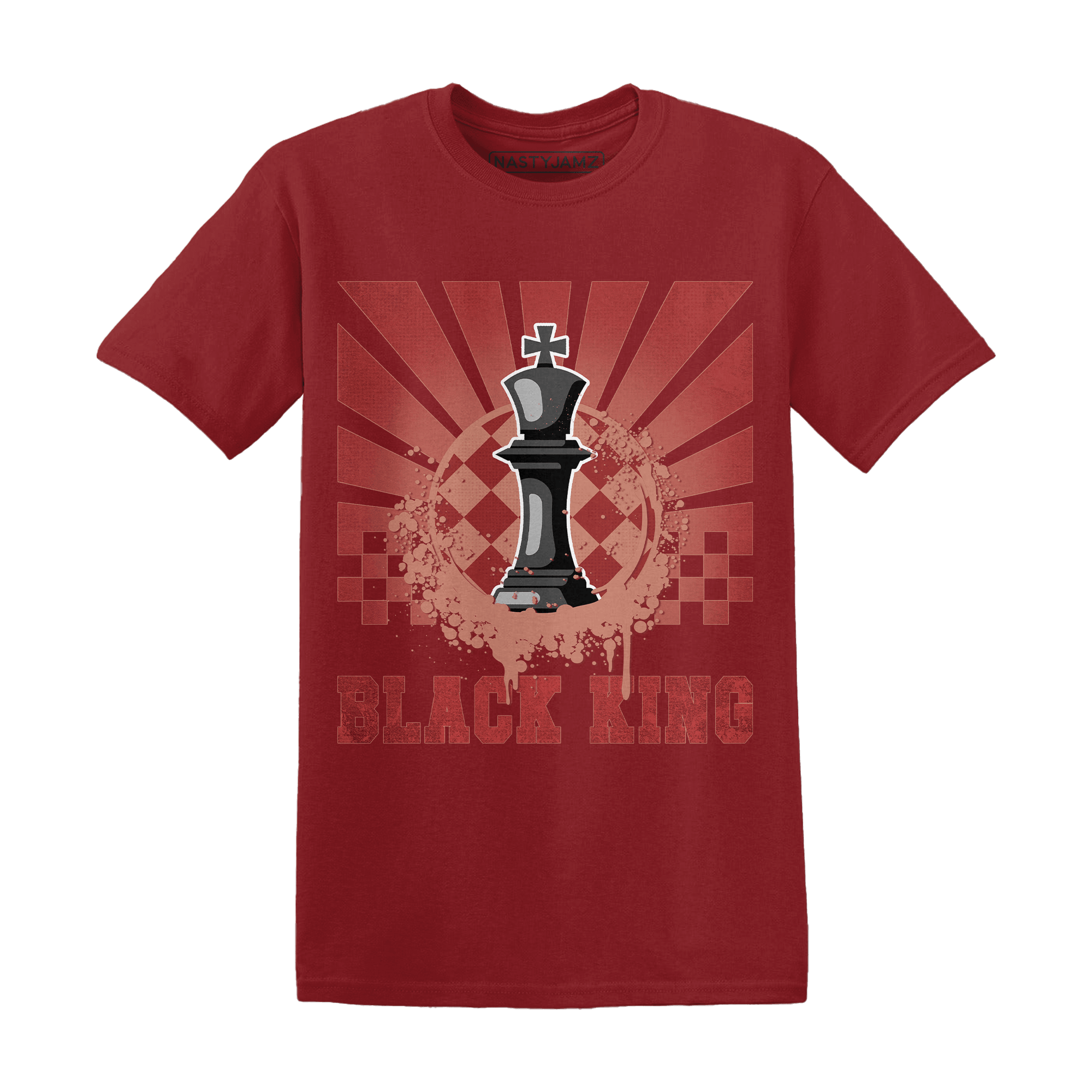 Dune Red 13s T Shirt Match Black King Collection - NastyJamz