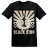 Latte 1s T Shirt Match Black King Collection - NastyJamz