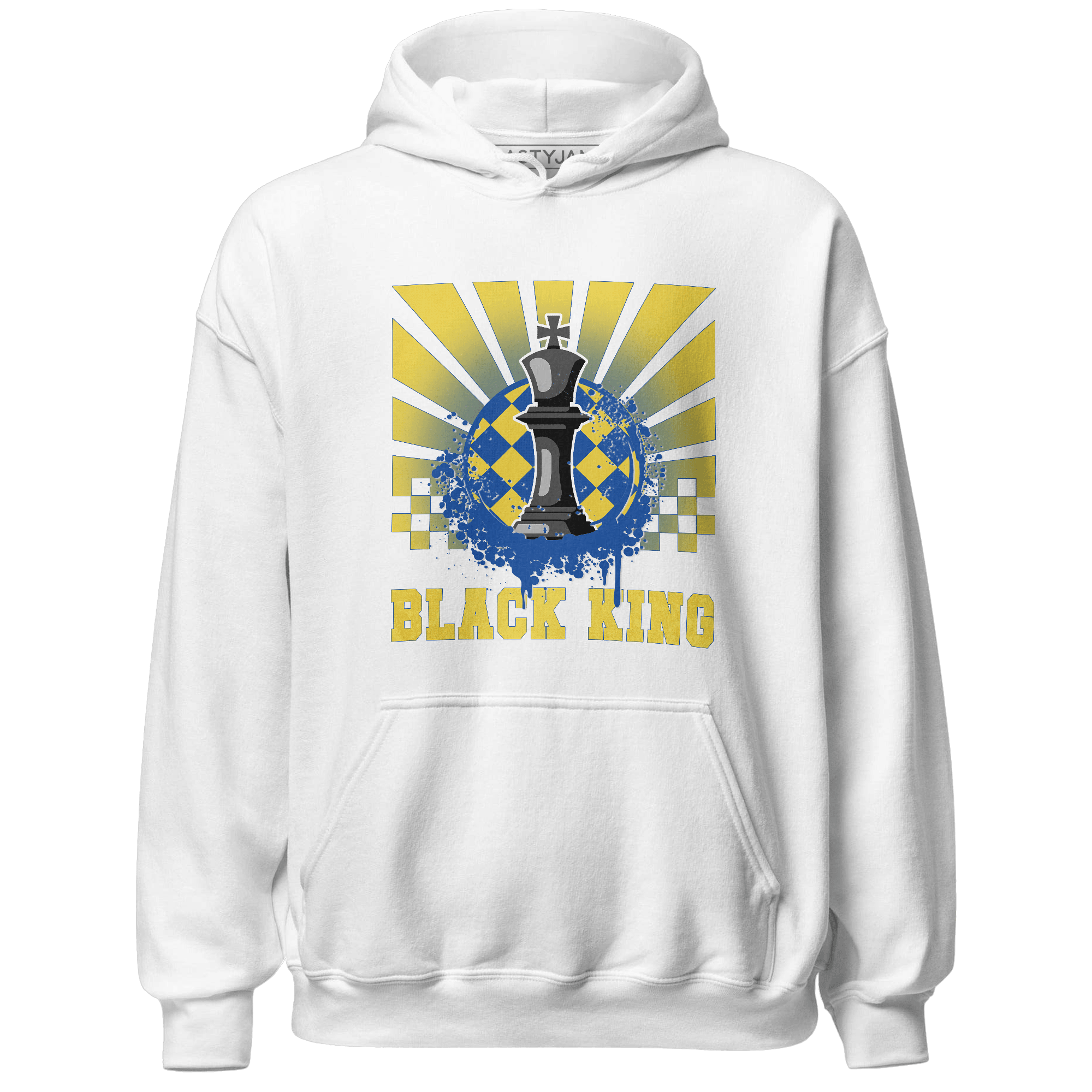 Low OG Canary TVSC 1s Hoodie Match Black King Collection - NastyJamz