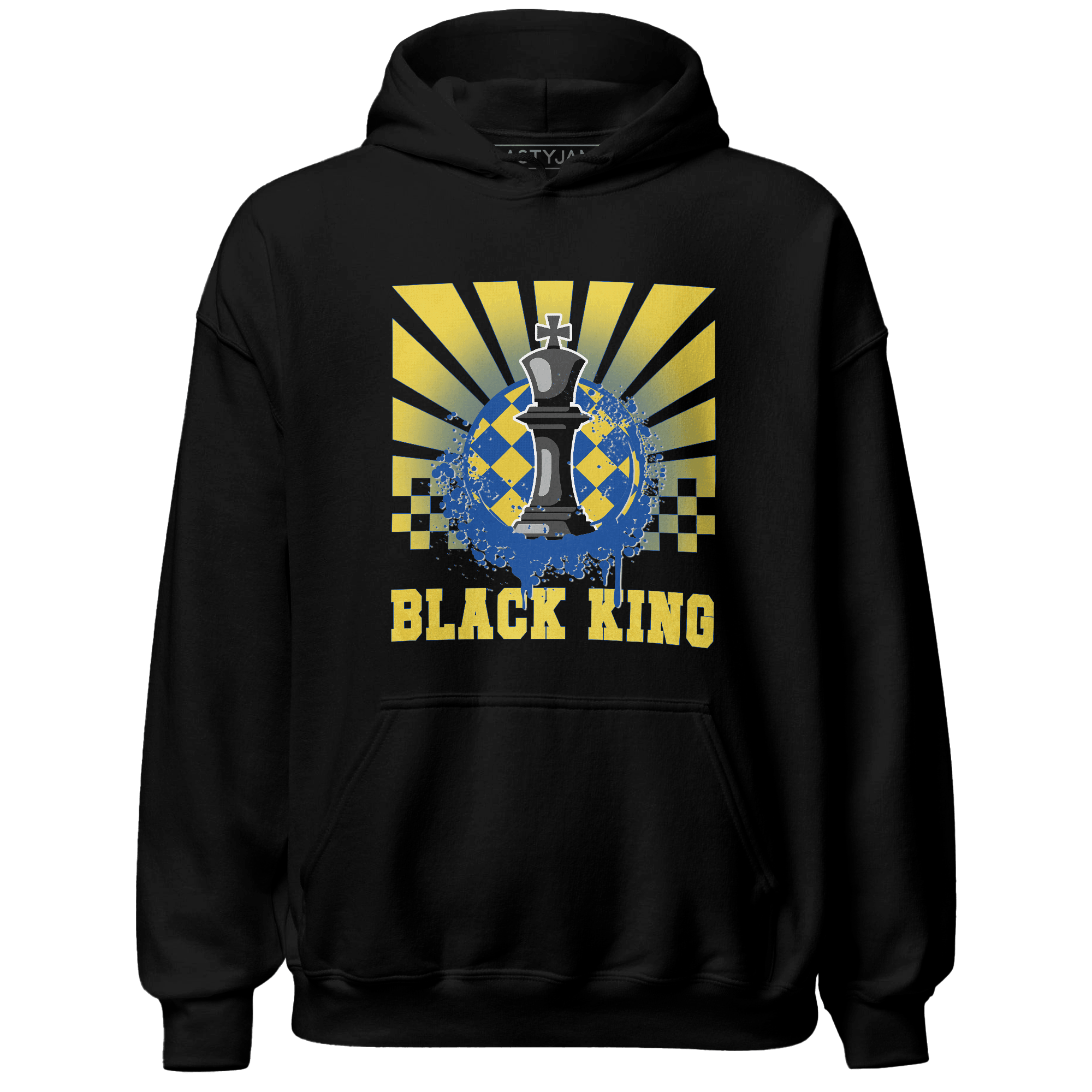 Low OG Canary TVSC 1s Hoodie Match Black King Collection - NastyJamz