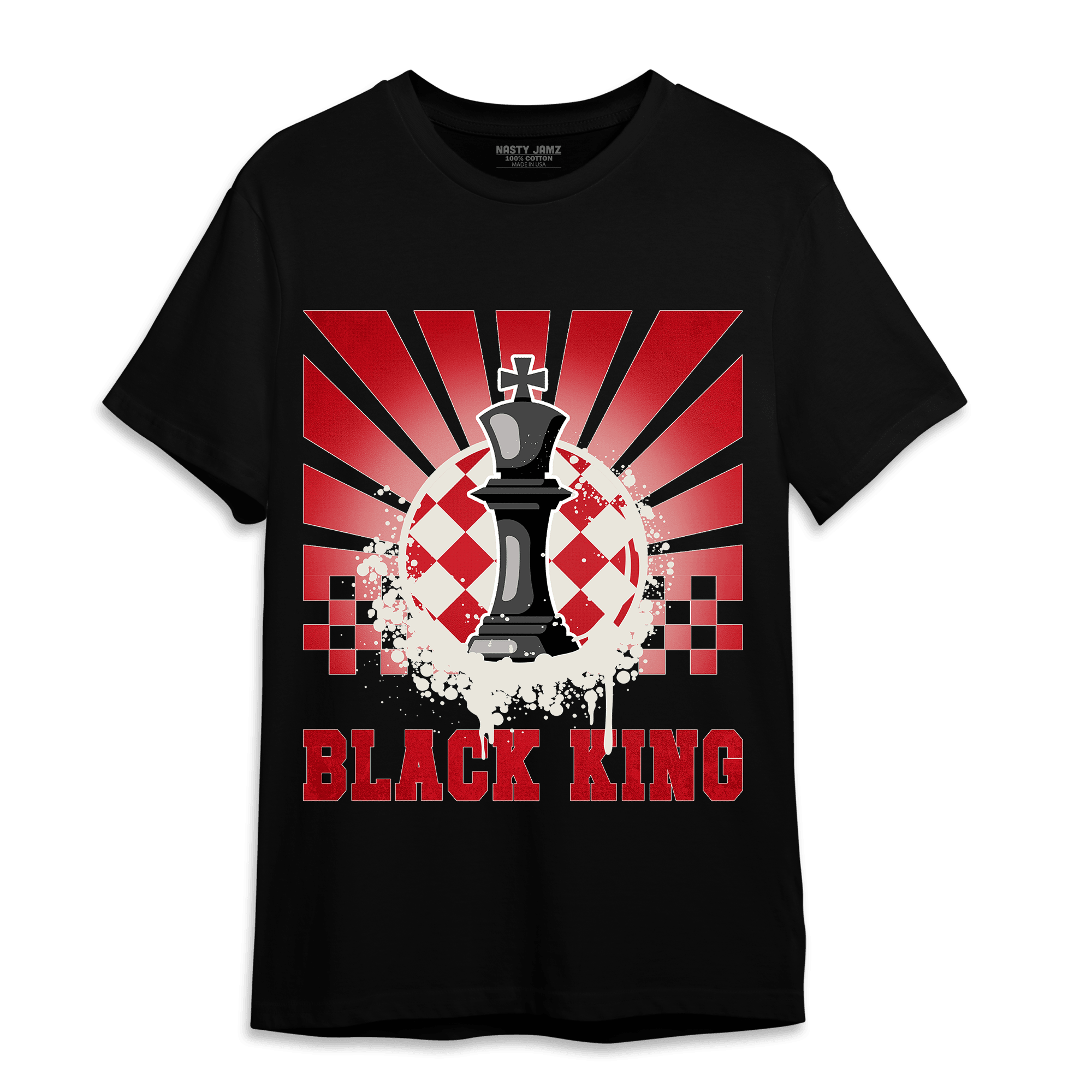 Low OG Trophy Room 1s T Shirt Match Black King Collection - NastyJamz