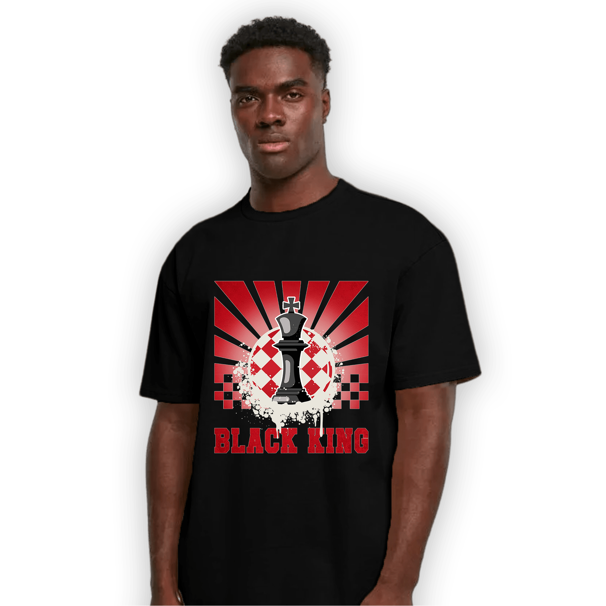 Low OG Trophy Room 1s T Shirt Match Black King Collection - NastyJamz