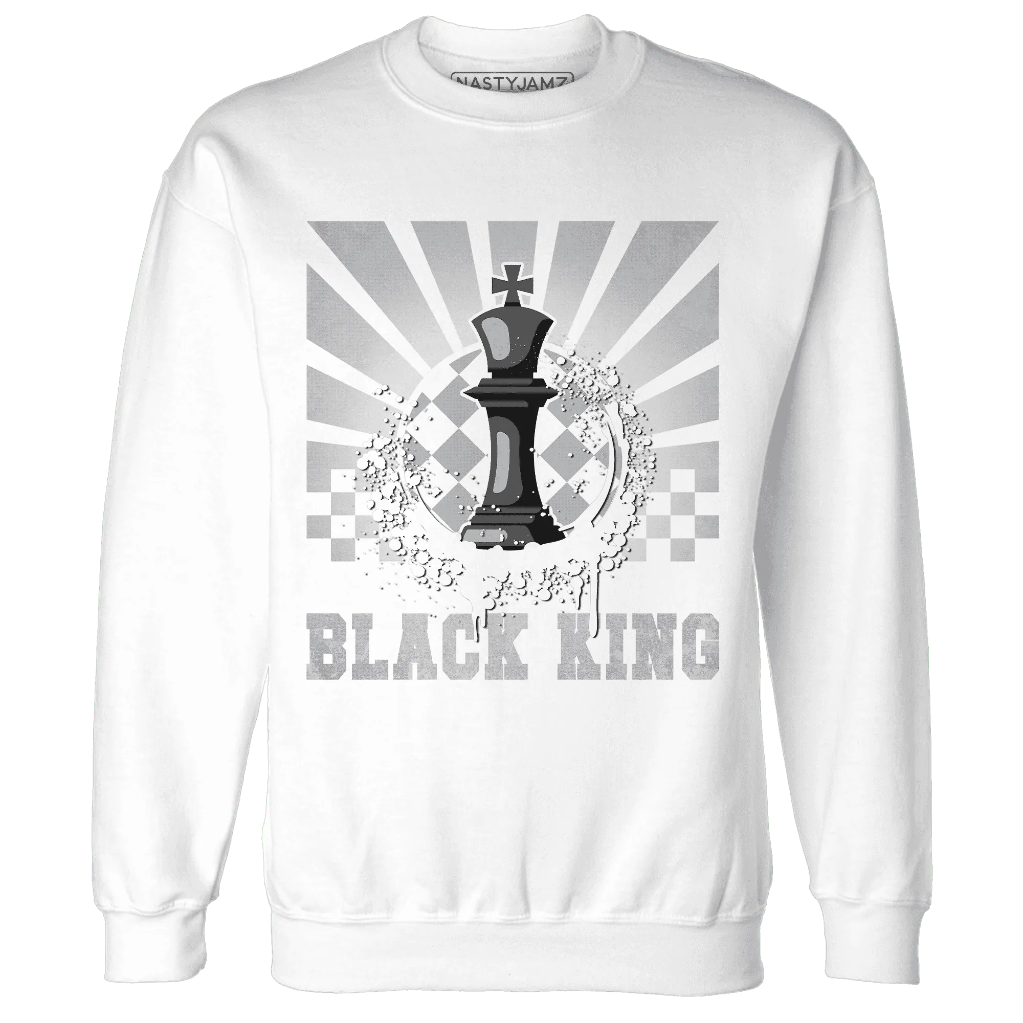 Wolf-Grey-1s-Sweatshirt-Match-Black-King-Collection
