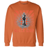 Georgia Peach 3s Sweatshirt Match Black King Collection - NastyJamz