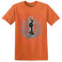 Georgia Peach 3s T Shirt Match Black King Collection - NastyJamz