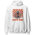 Georgia Peach 3s Hoodie Match Black King Collection - NastyJamz