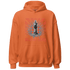 Georgia Peach 3s Hoodie Match Black King Collection - NastyJamz