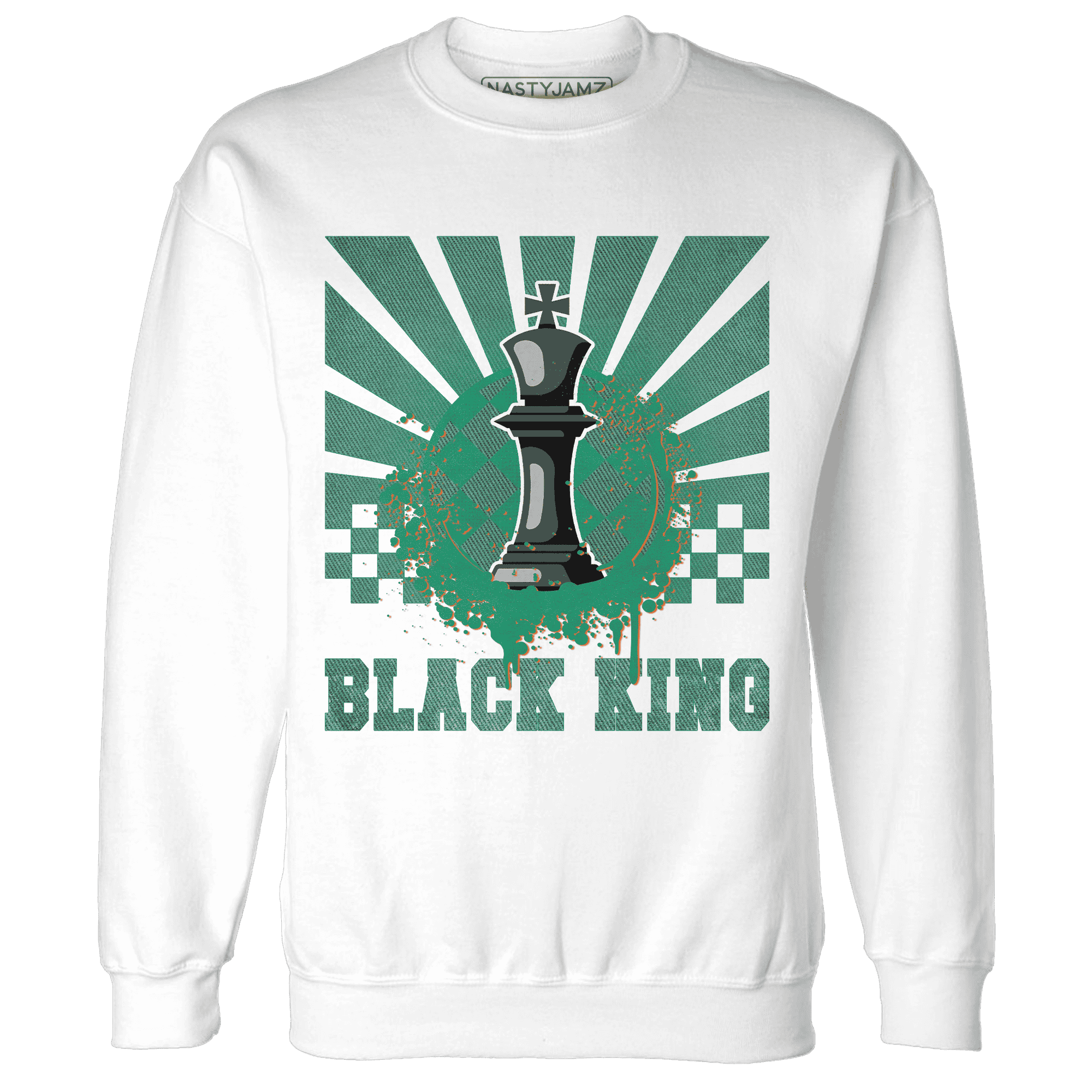 Nina CN Abney 3s Sweatshirt Match Black King Collection - NastyJamz