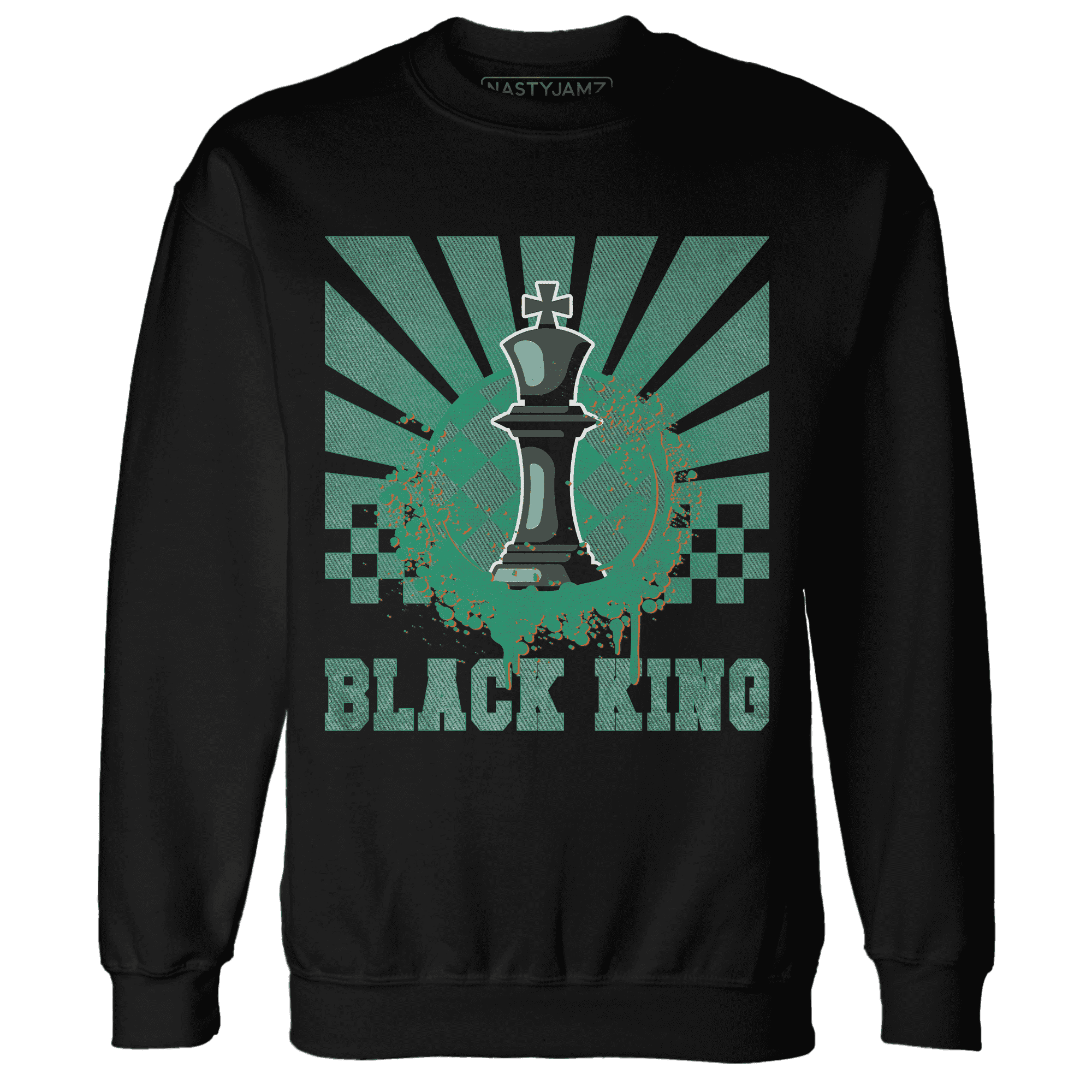 Nina CN Abney 3s Sweatshirt Match Black King Collection - NastyJamz
