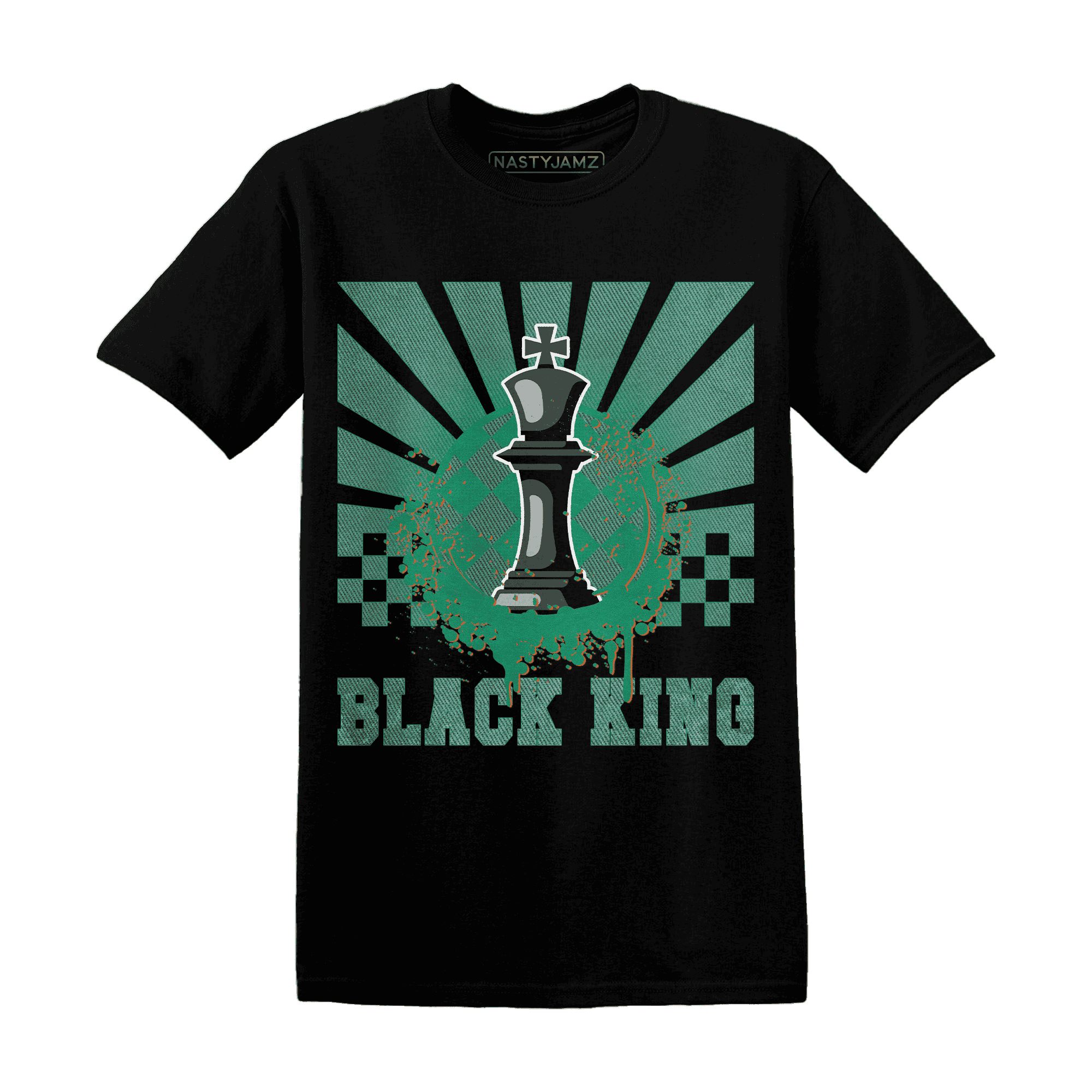 Nina CN Abney 3s T Shirt Match Black King Collection - NastyJamz