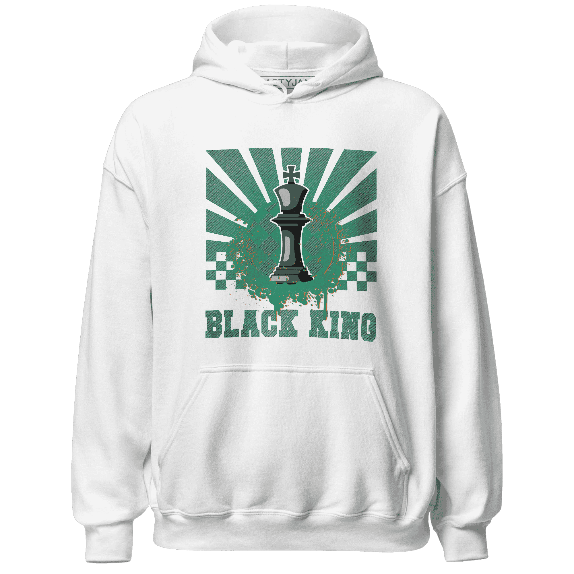 Nina CN Abney 3s Hoodie Match Black King Collection - NastyJamz