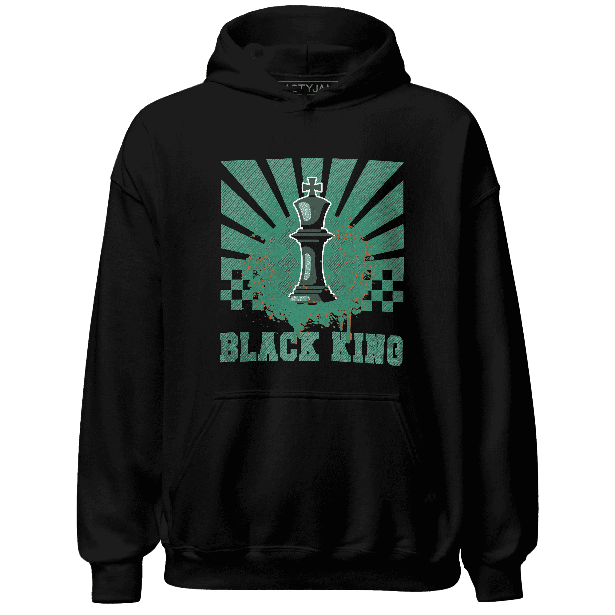 Nina CN Abney 3s Hoodie Match Black King Collection - NastyJamz