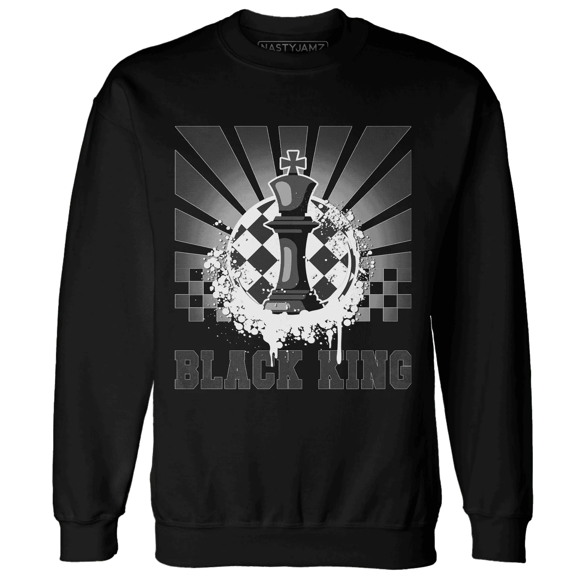 White-Thunder-4s-Sweatshirt-Match-Black-King-Collection
