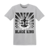 White-Thunder-4s-T-Shirt-Match-Black-King-Collection