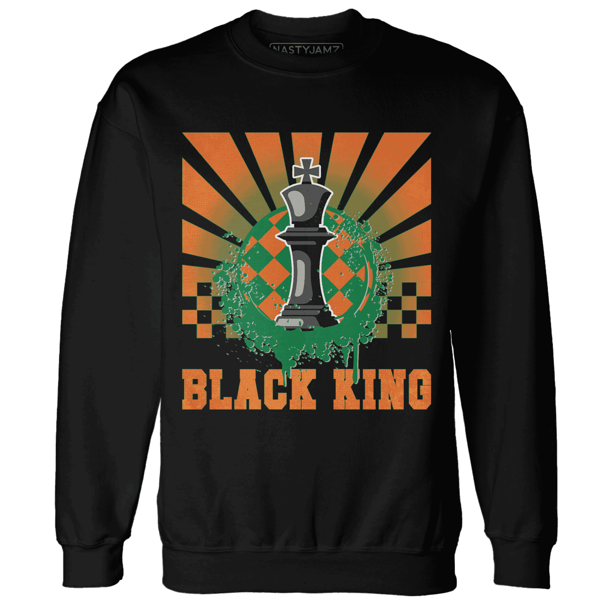 MAM Hurricanes 5s Sweatshirt Match Black King Collection - NastyJamz