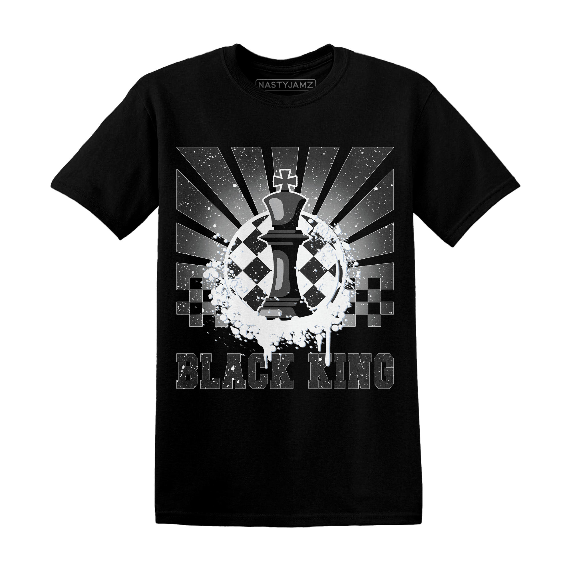 Reverse Oreo 6s T Shirt Match Black King Collection - NastyJamz