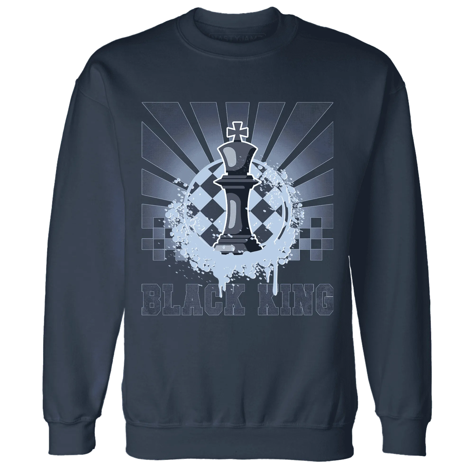 White-Navy-6s-Sweatshirt-Match-Black-King-Collection