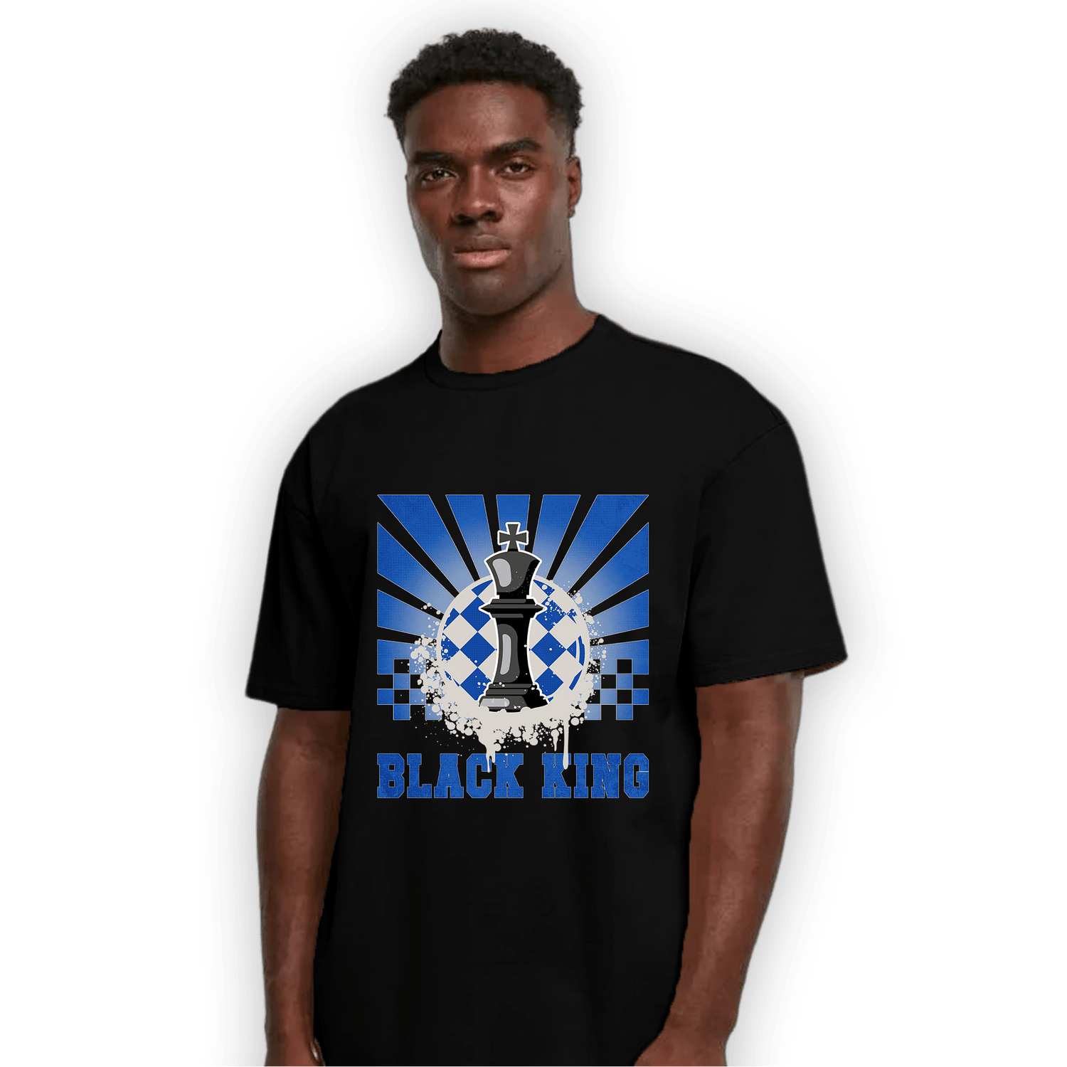 Air Max 1 86 Royal T Shirt Match Black King Collection - NastyJamz