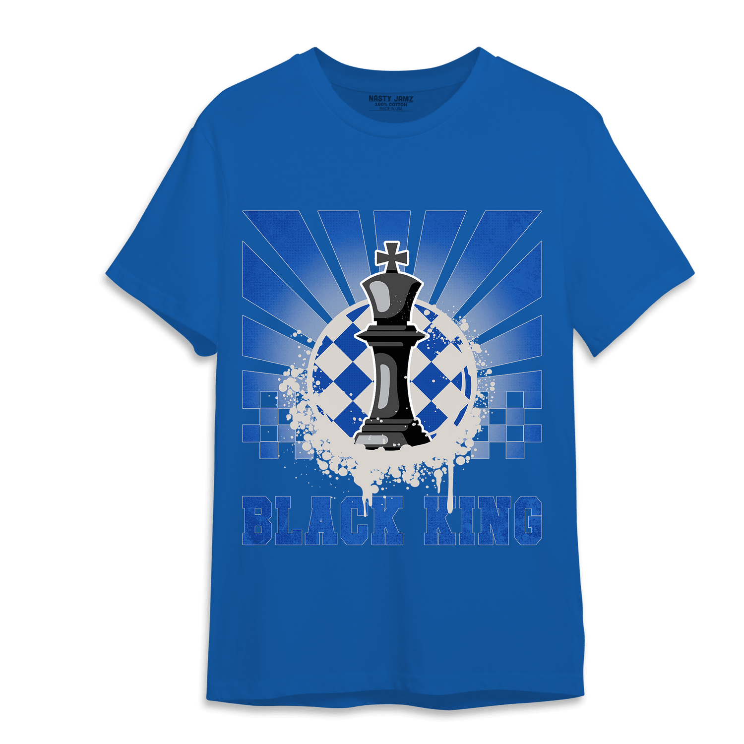 Air Max 1 86 Royal T Shirt Match Black King Collection - NastyJamz