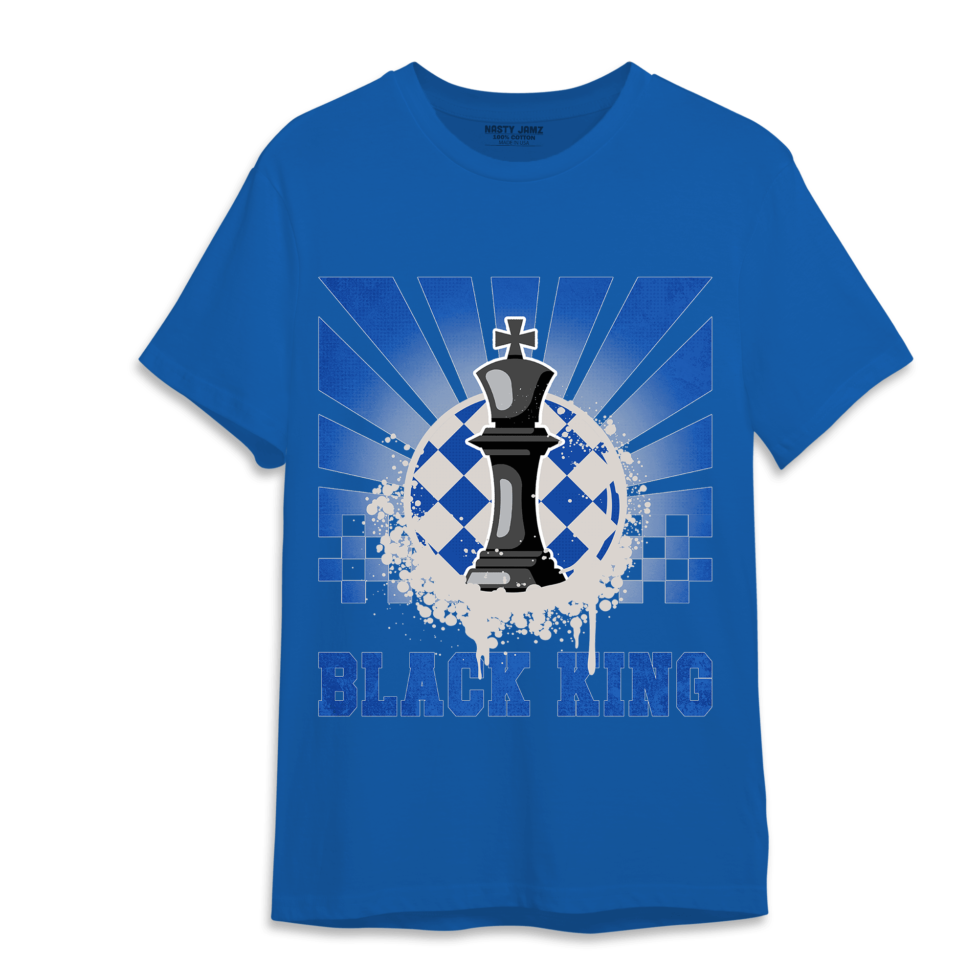 Air Max 1 86 Royal T Shirt Match Black King Collection - NastyJamz