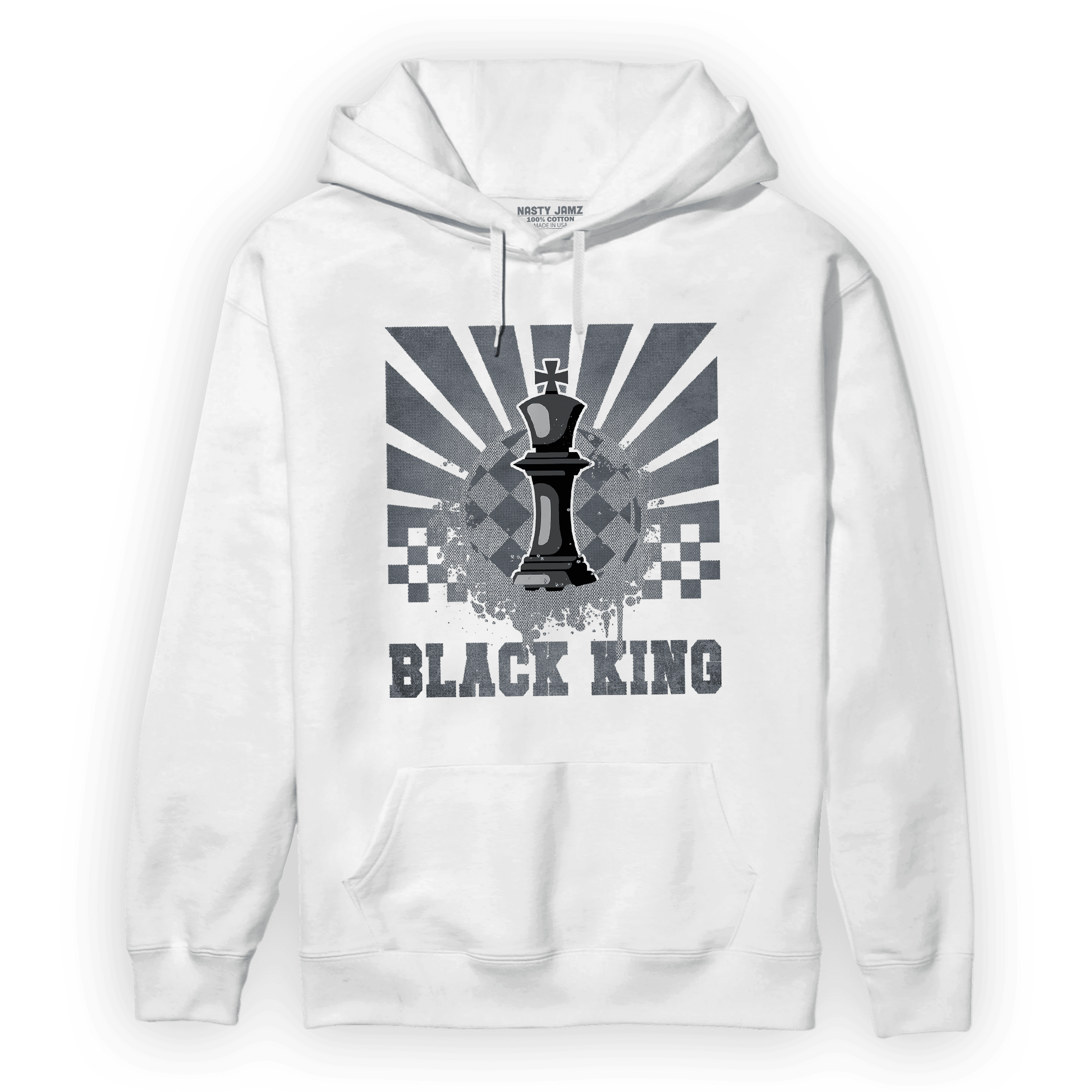 Air Max 90 Iron Grey Hoodie Match Black King Collection - NastyJamz