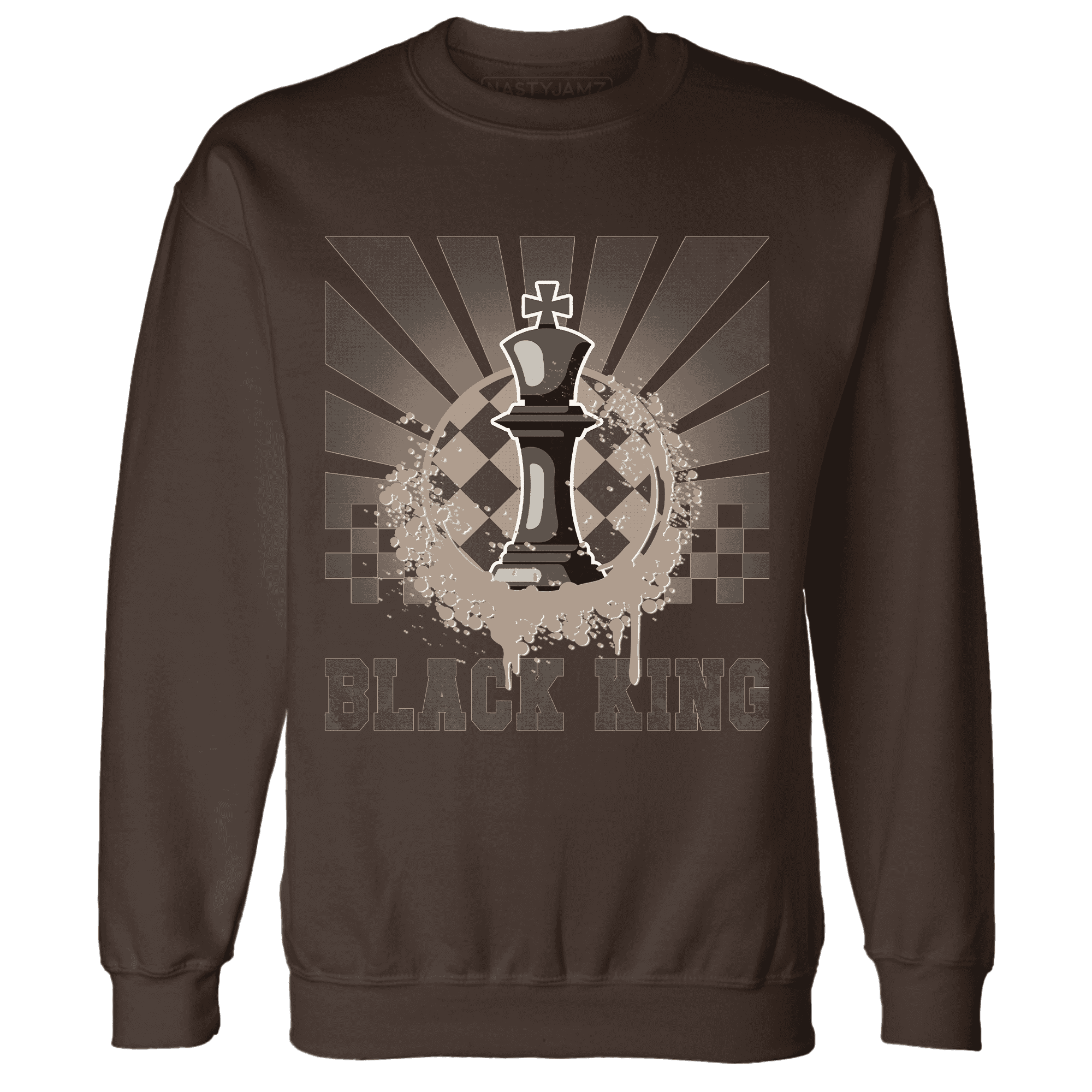 Dunk Low Baroque Brown Sweatshirt Match Black King Collection - NastyJamz
