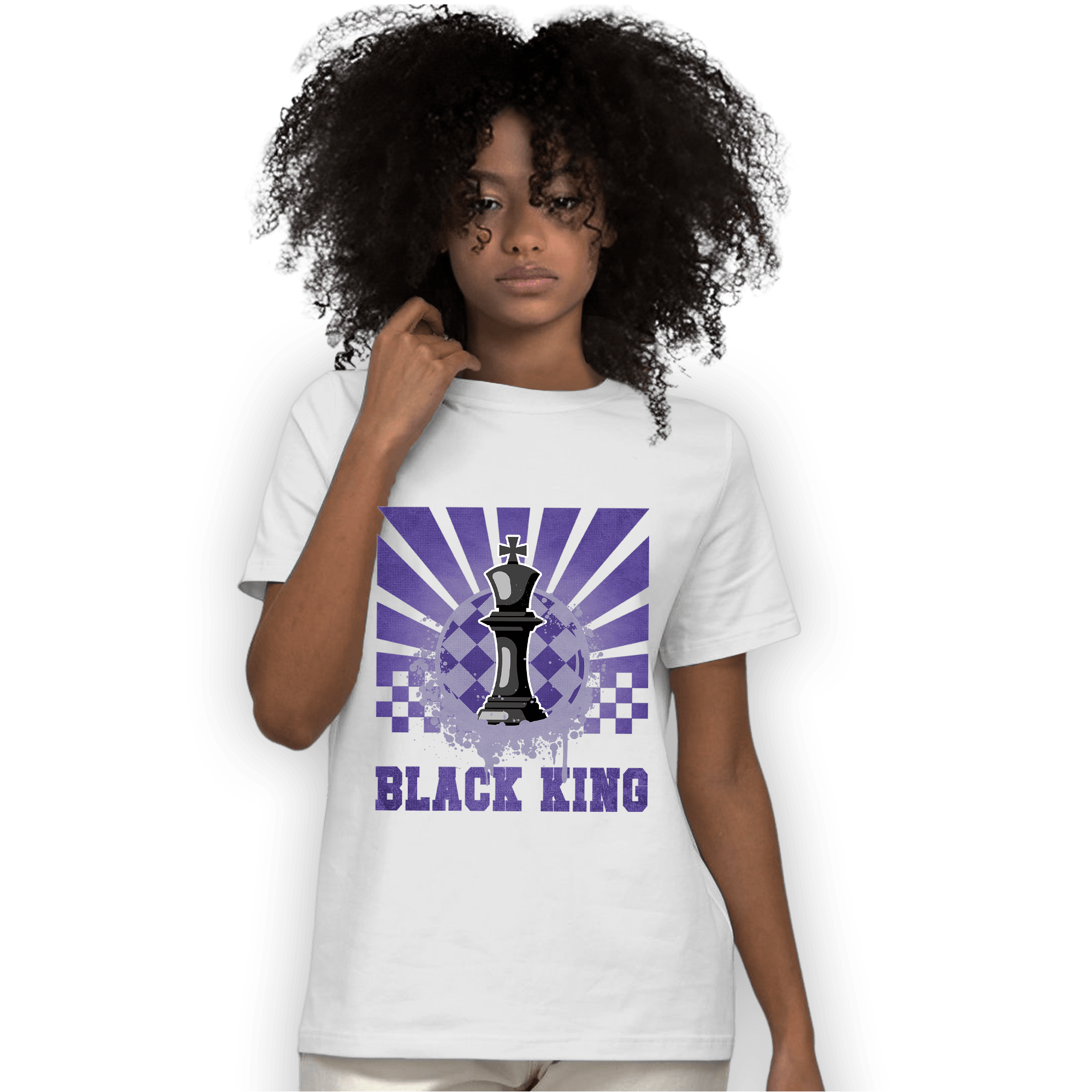 Dunk Low Plum T Shirt Match Black King Collection - NastyJamz