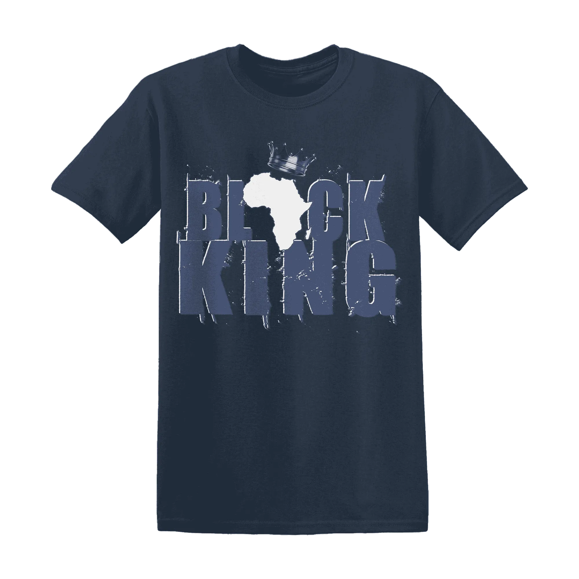 Low-Diffused-Blue-11s-T-Shirt-Match-Black-King-Crown