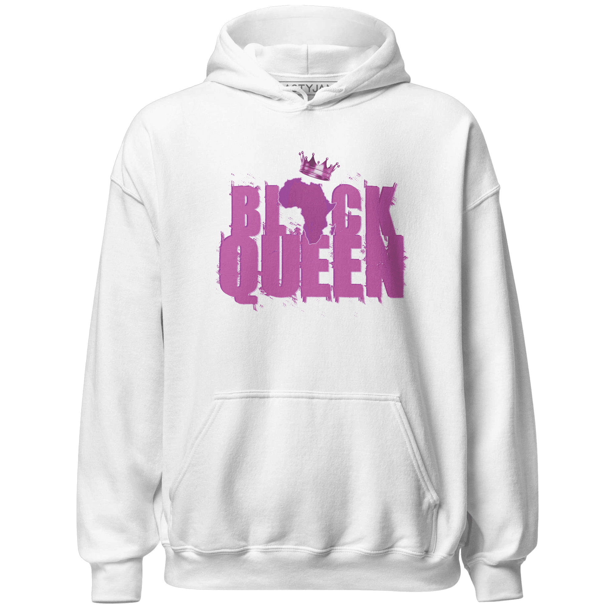 GS Hyper Violet 4s Hoodie Match Black King Crown - NastyJamz