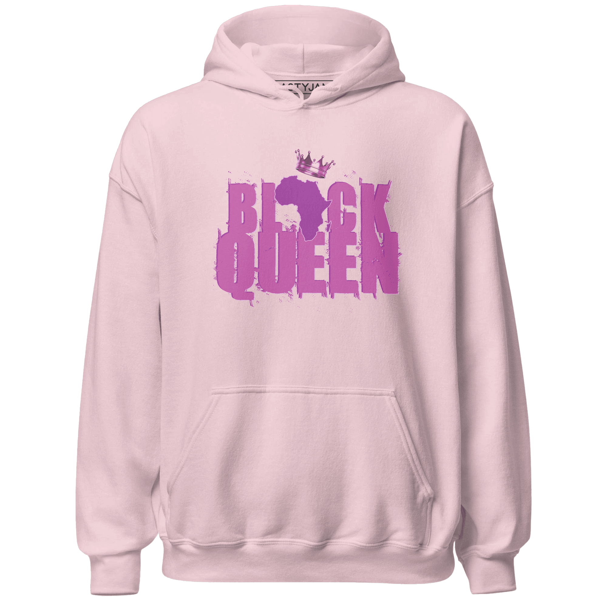 GS Hyper Violet 4s Hoodie Match Black King Crown - NastyJamz