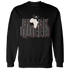 Jumman Jack University Red Sweatshirt Match Black King Crown - NastyJamz