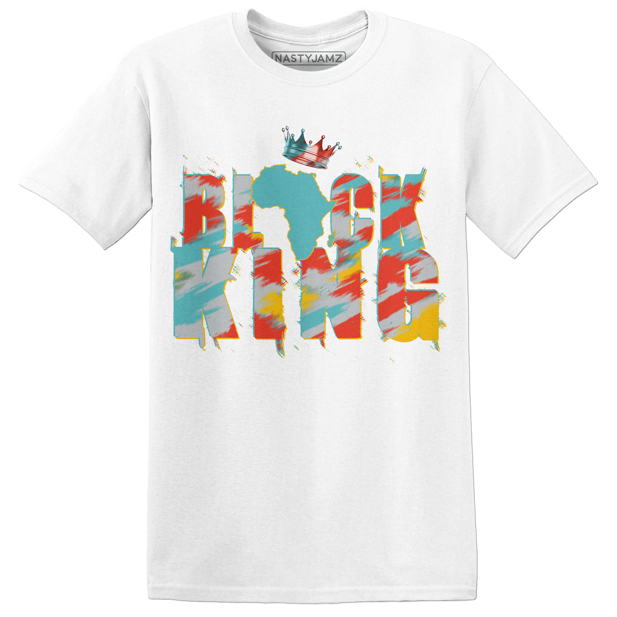 KB 8 Protro Venice Beach T Shirt Match Black King Crown - NastyJamz