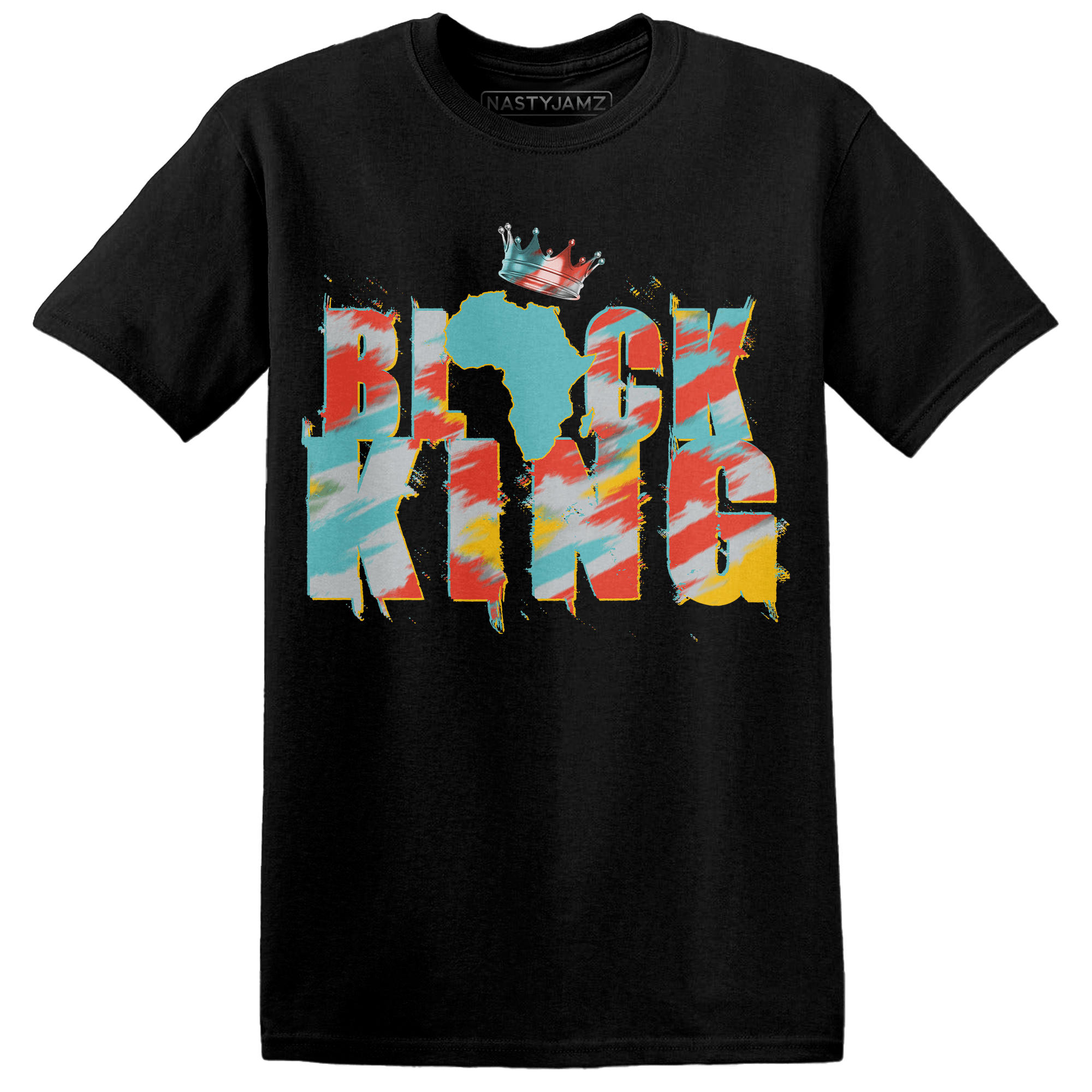 KB 8 Protro Venice Beach T Shirt Match Black King Crown - NastyJamz