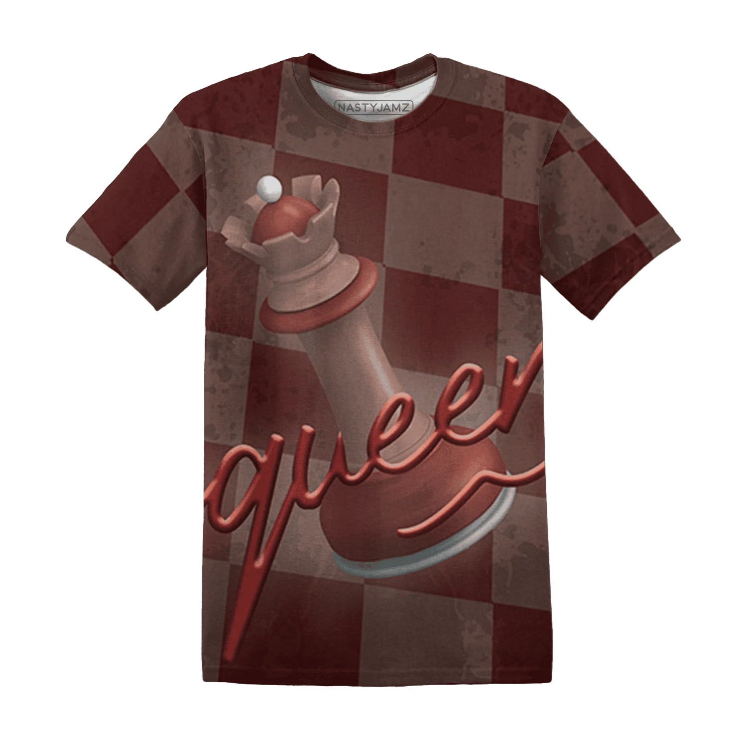Dune-Red-13s-T-Shirt-Match-Black-Queen-3D