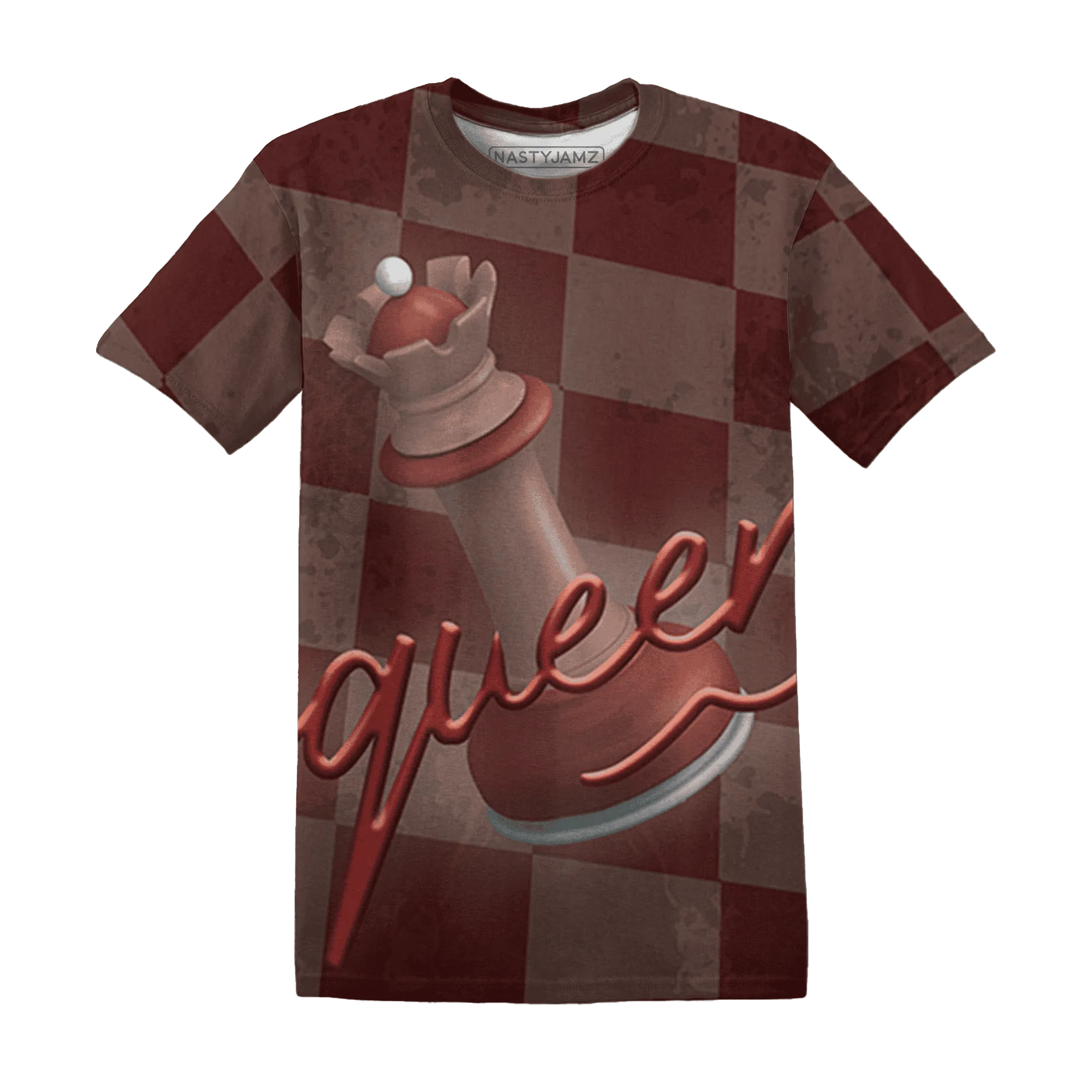 Dune-Red-13s-T-Shirt-Match-Black-Queen-3D