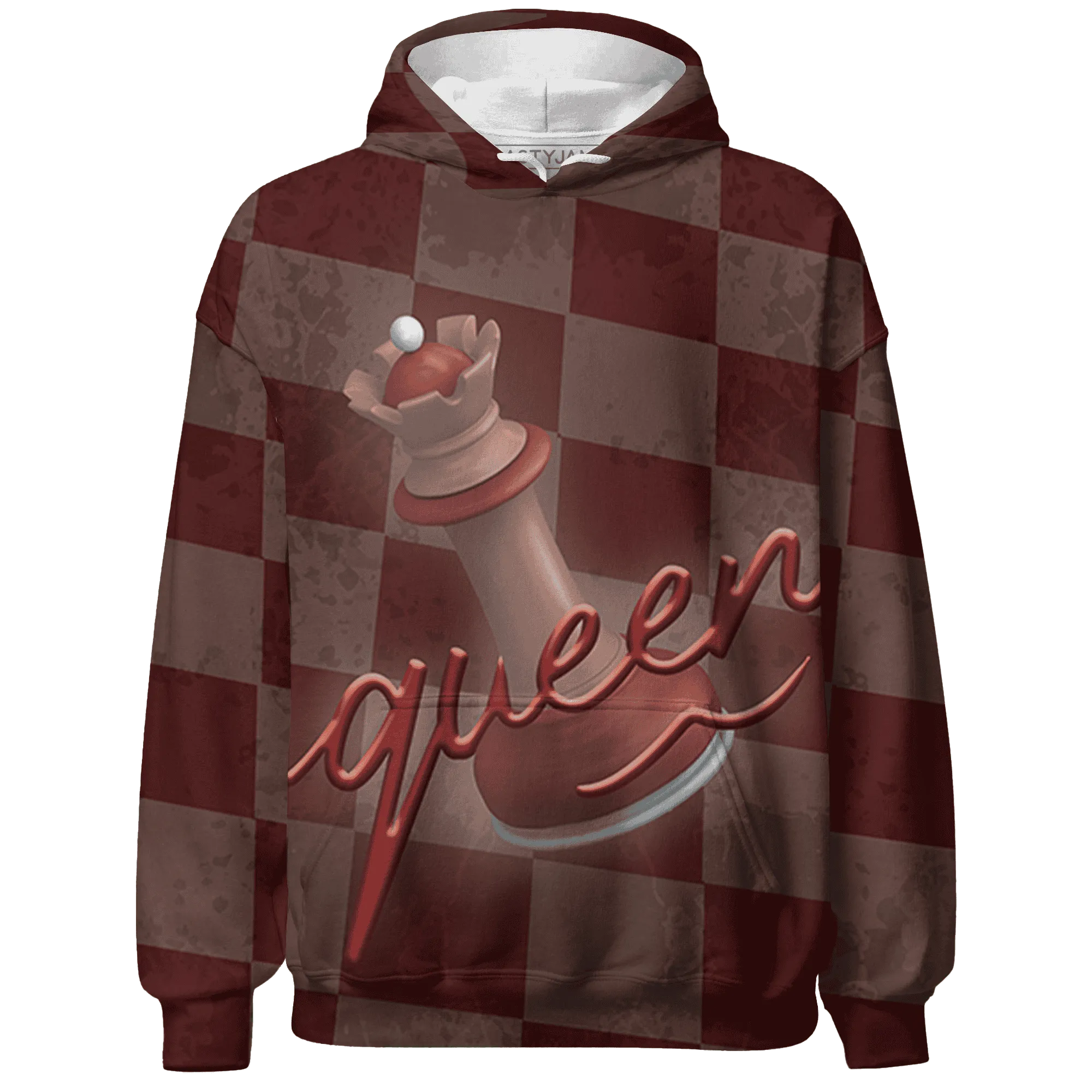 Dune-Red-13s-Hoodie-Match-Black-Queen-3D