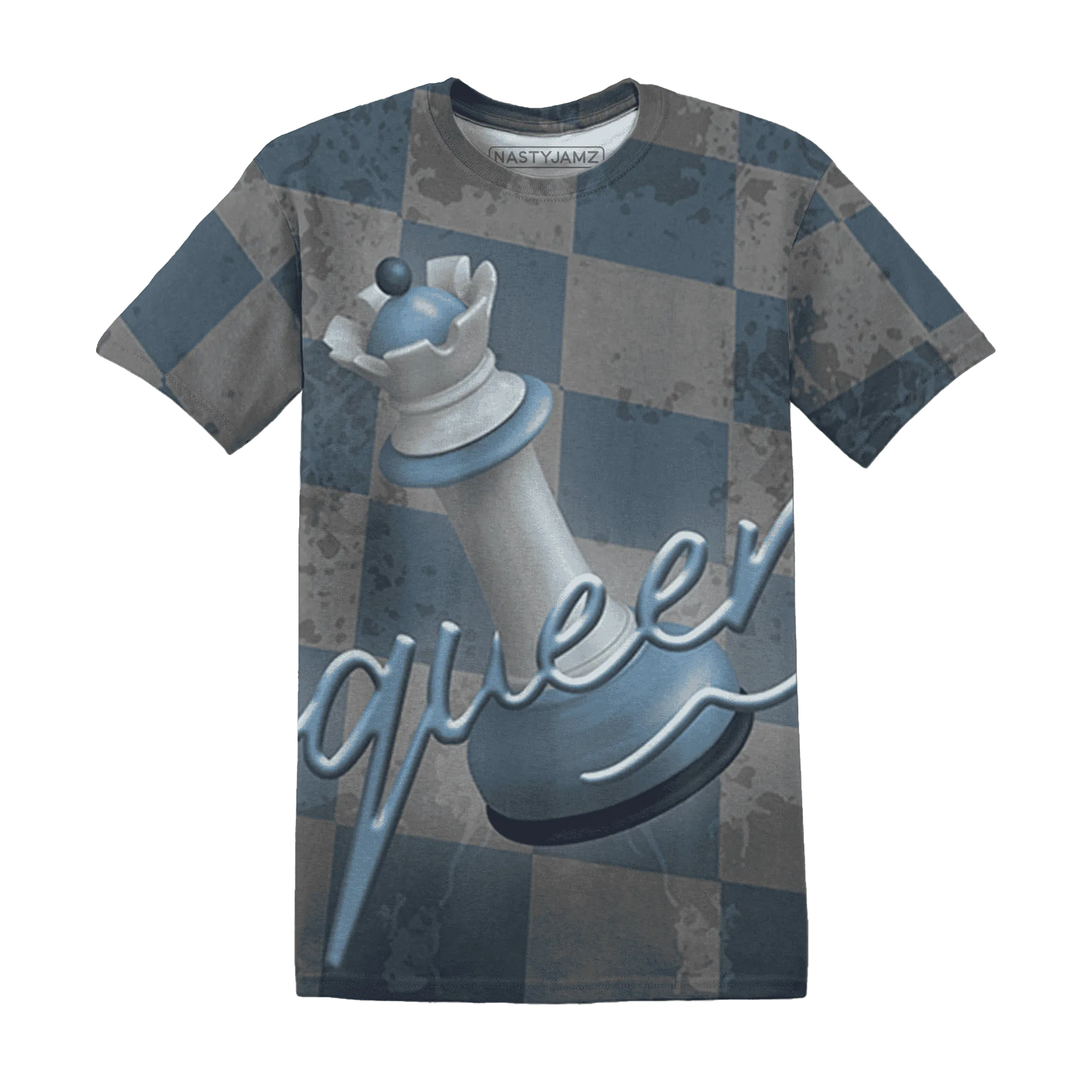 First-In-Flight-1s-T-Shirt-Match-Black-Queen-3D