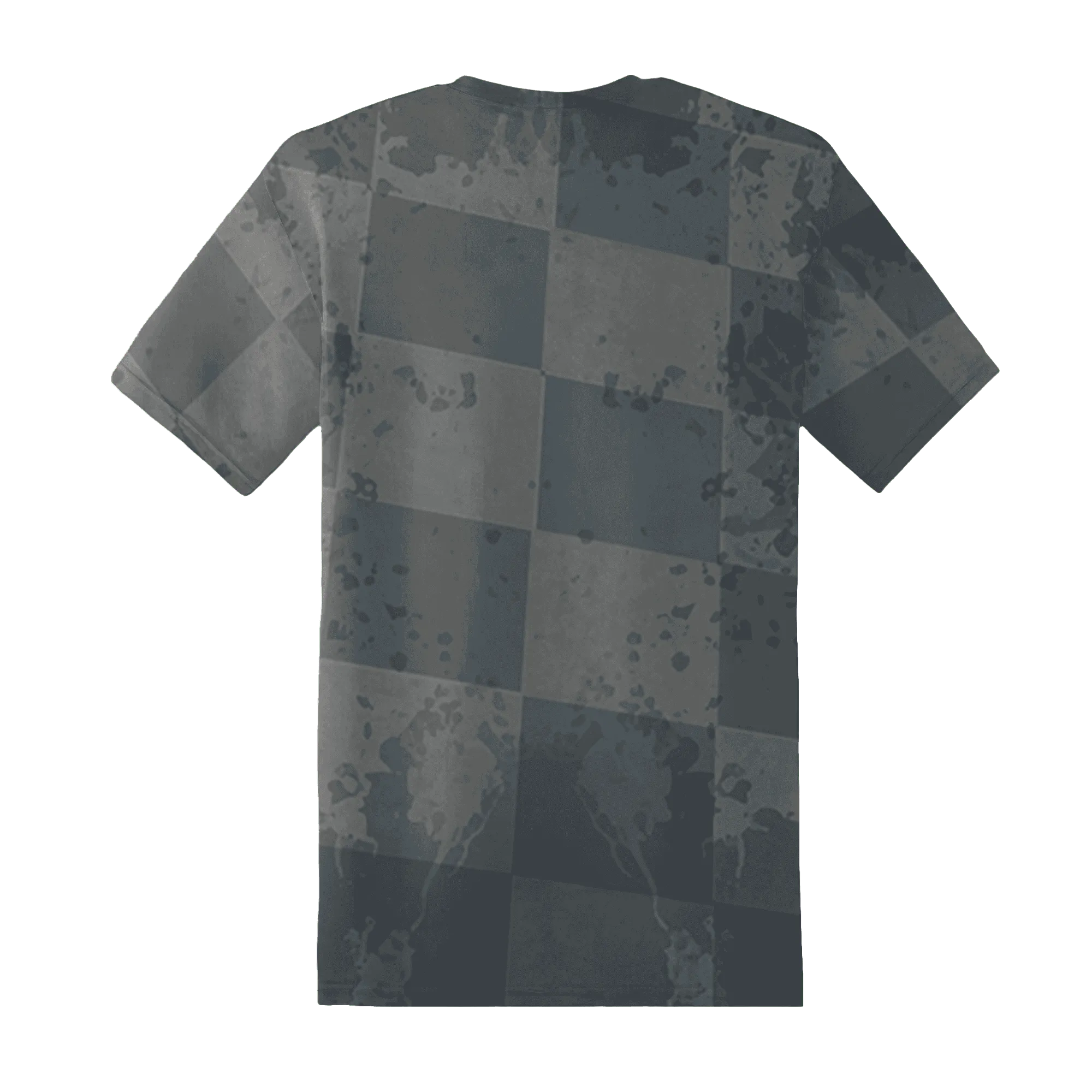 Mid-Diffused-Blue-Grey-1s-T-Shirt-Match-Black-Queen-3D
