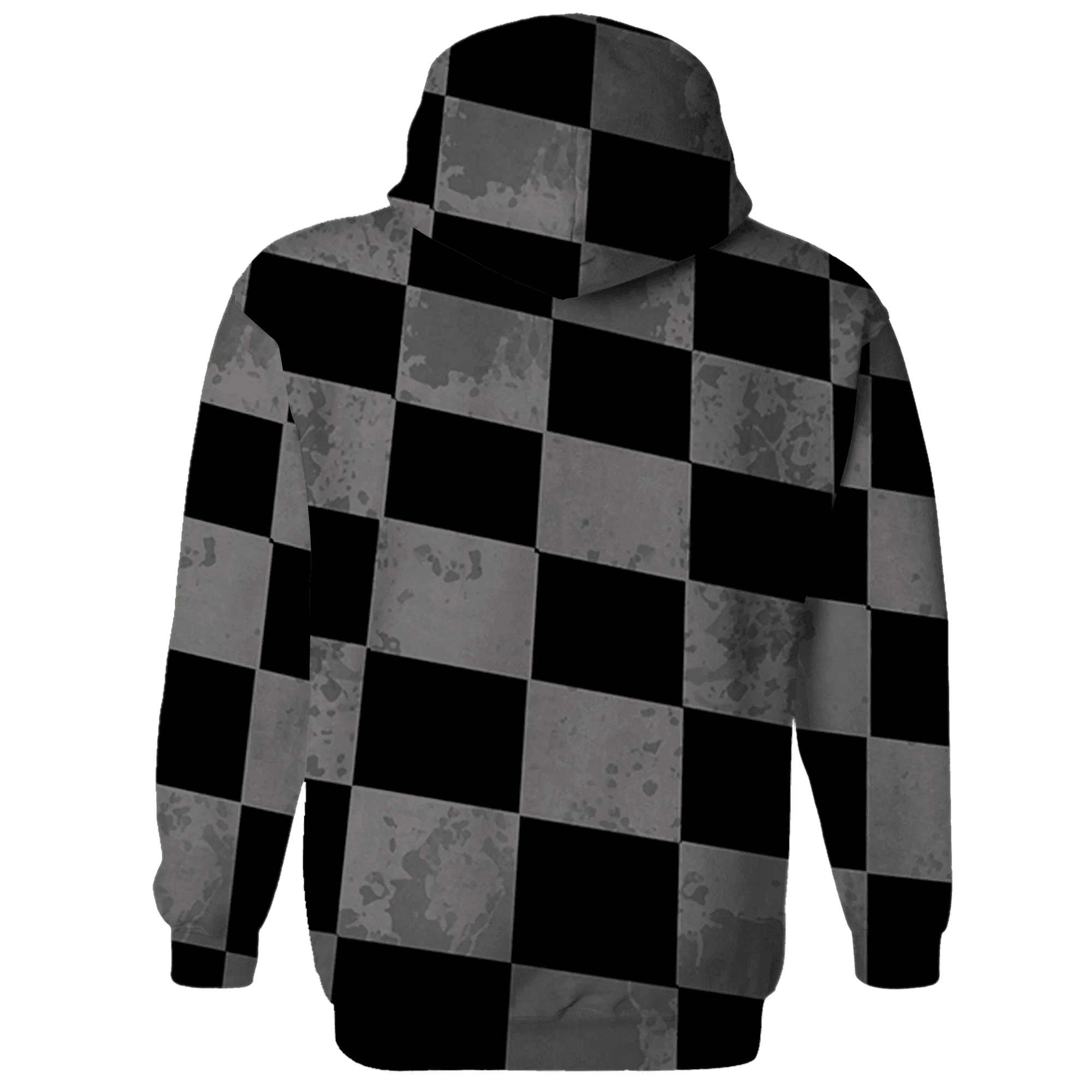 White-Thunder-4s-Hoodie-Match-Black-Queen-3D