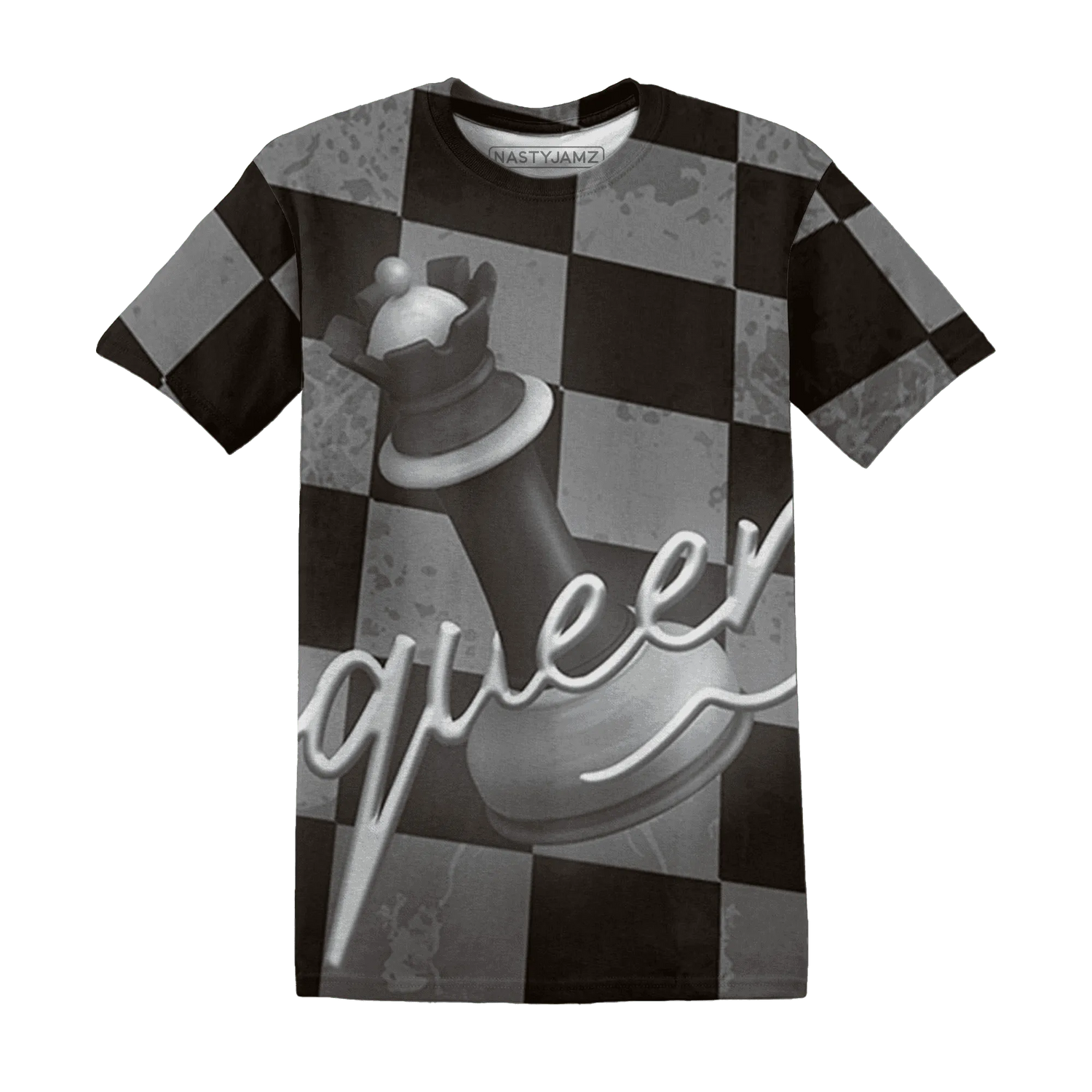 Dunk-Low-Baroque-Brown-T-Shirt-Match-Black-Queen-3D