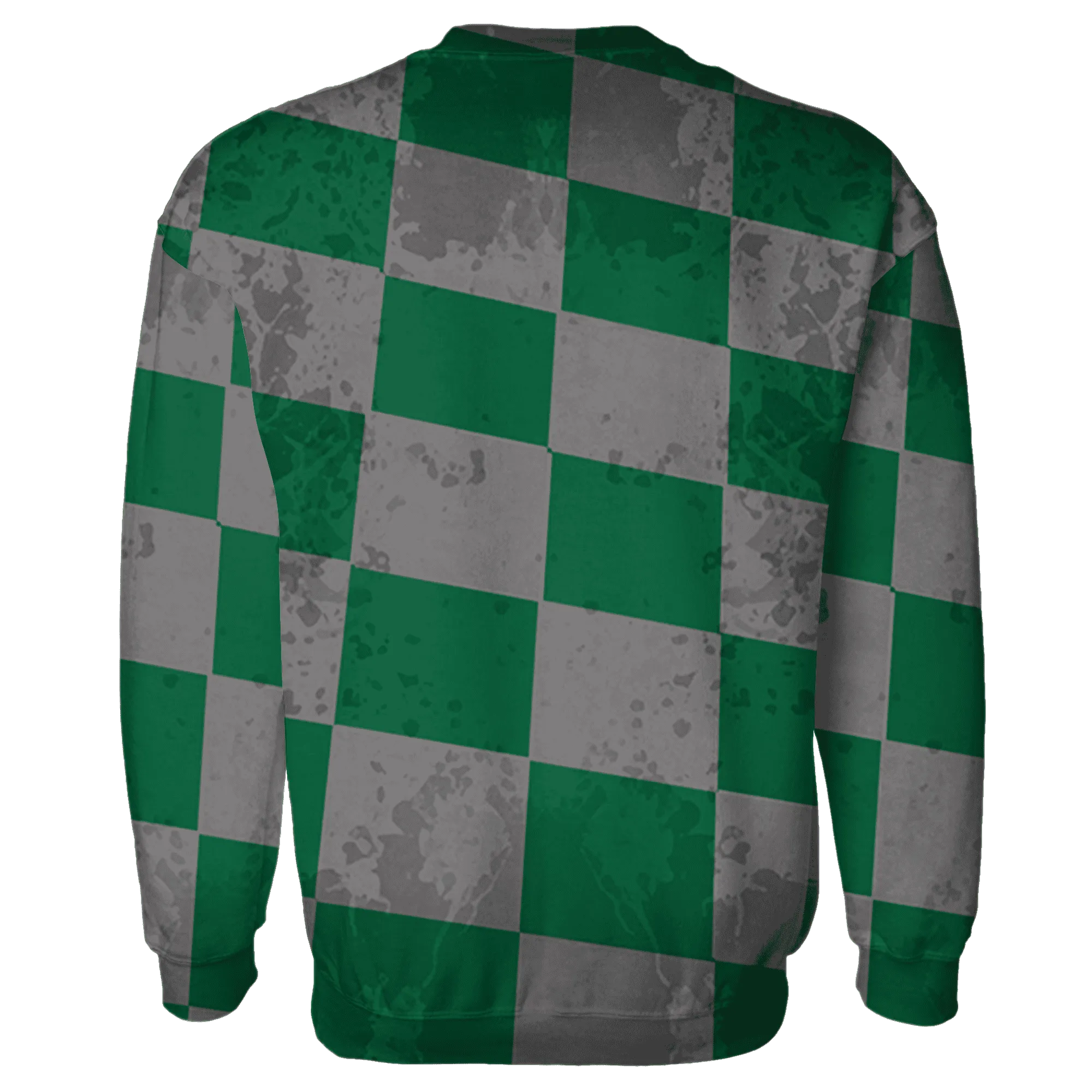 Lucky-Green-5s-Sweatshirt-Match-Black-Queen-3D