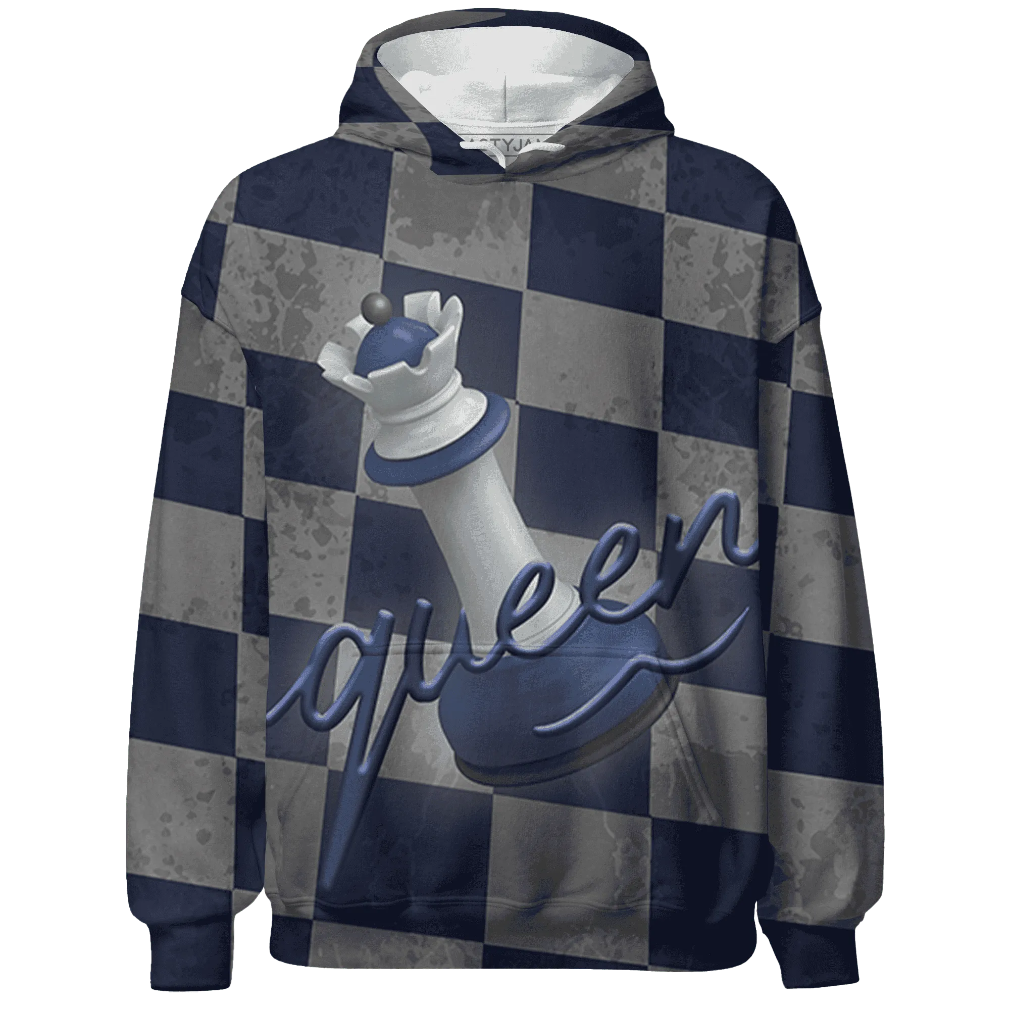 Midnight-Navy-5s-Hoodie-Match-Black-Queen-3D