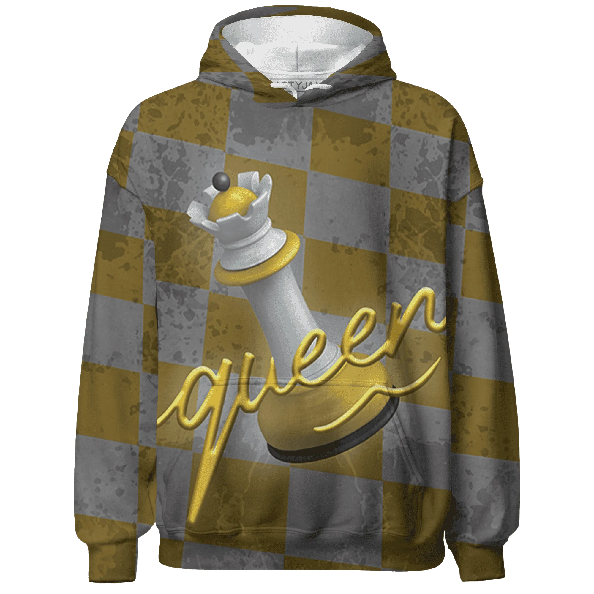 Yellow-Ochre-6s-Hoodie-Match-Black-Queen-3D