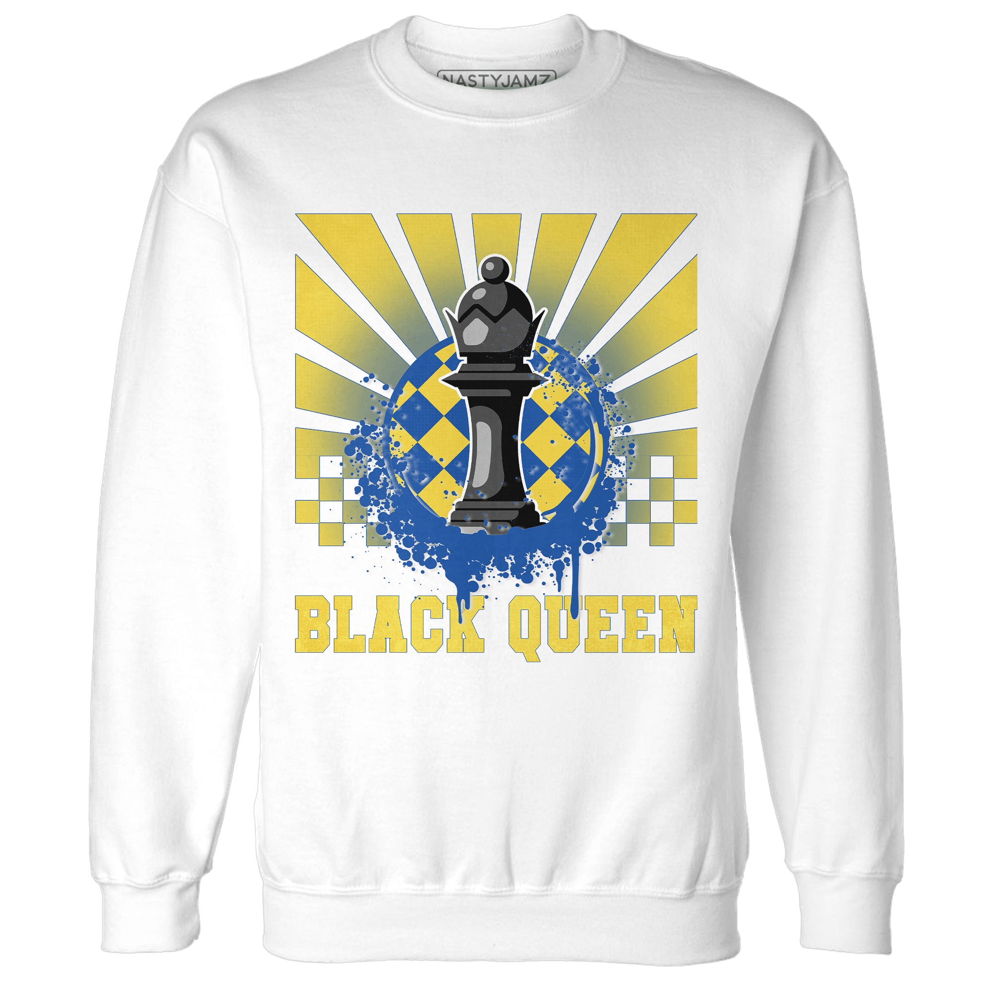 Low OG Canary TVSC 1s Sweatshirt Match Black Queen Collection - NastyJamz