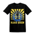 Low OG Canary TVSC 1s T Shirt Match Black Queen Collection - NastyJamz