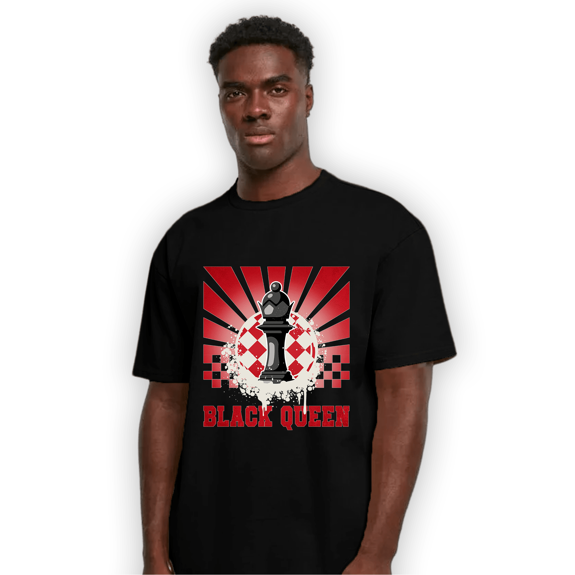 Low OG Trophy Room 1s T Shirt Match Black Queen Collection - NastyJamz