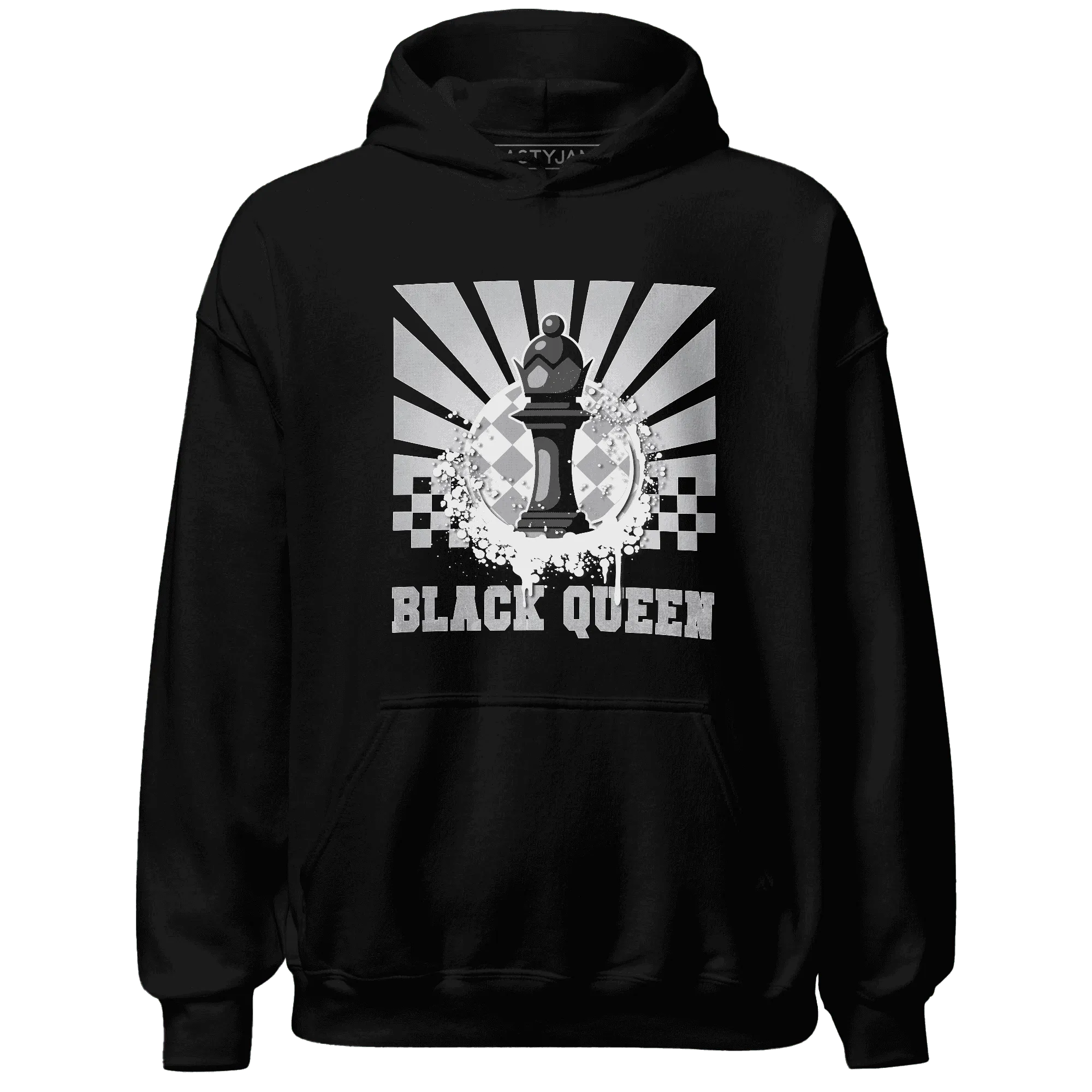 Wolf-Grey-1s-Hoodie-Match-Black-Queen-Collection