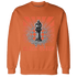 Georgia Peach 3s Sweatshirt Match Black Queen Collection - NastyJamz
