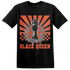 Georgia Peach 3s T Shirt Match Black Queen Collection - NastyJamz