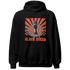 Georgia Peach 3s Hoodie Match Black Queen Collection - NastyJamz